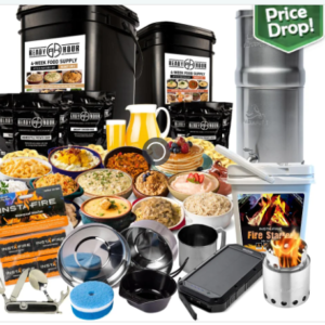 Ultimate Solar Power & Cooking Emergency Food Kit