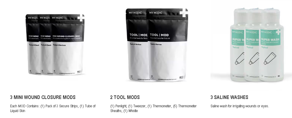 THE MEDIC First Aid Kit (LARGE) by My Medic (450+ pieces) - Image 4